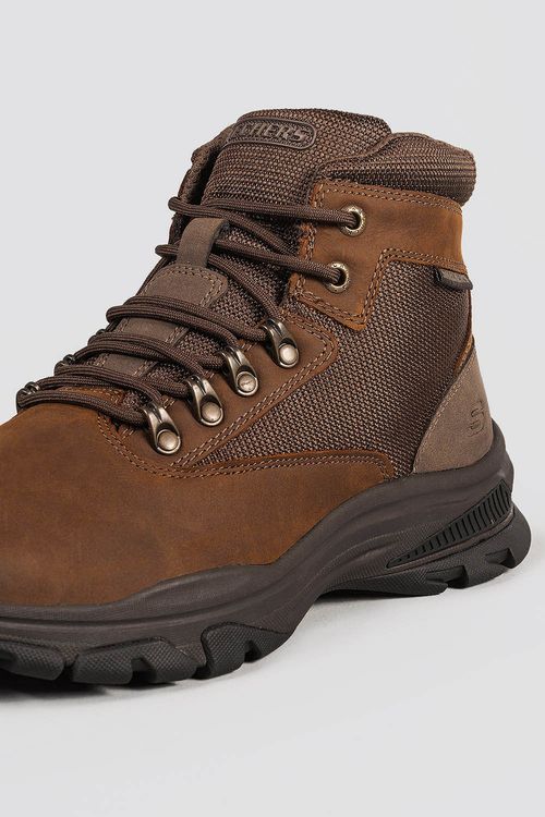 Bota Masculina Skechers Relaxed Fit Ralcon Lorken
