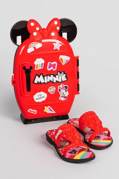 Foto de Chinelo Infantil Slide Grendene Minnie Mini Geladeira