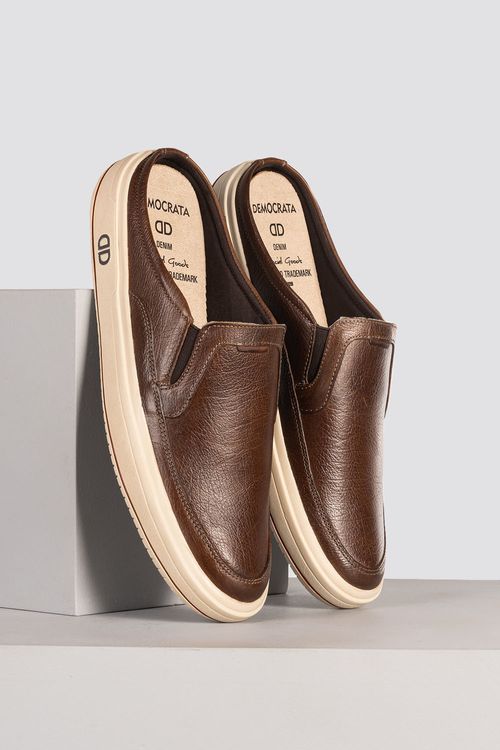 Sapatênis Masculino Mule Democrata Denim Go