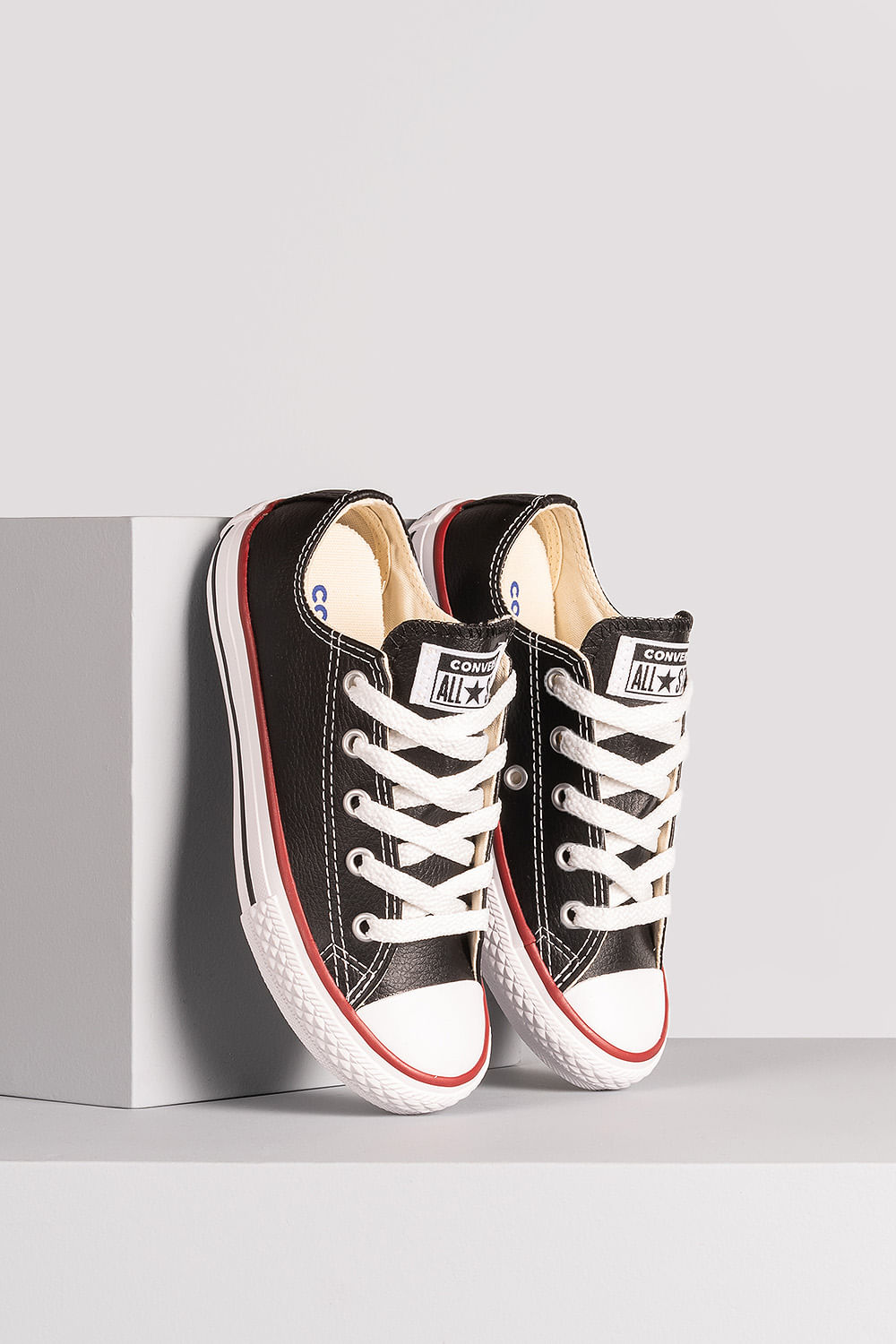 Tênis Converse All Star Chuck Taylor Couro Infantil Unissex CK04200003 -  Tênis Converse All Star Chuck Taylor Couro Infantil Unissex CK04200003 -  Converse All Star