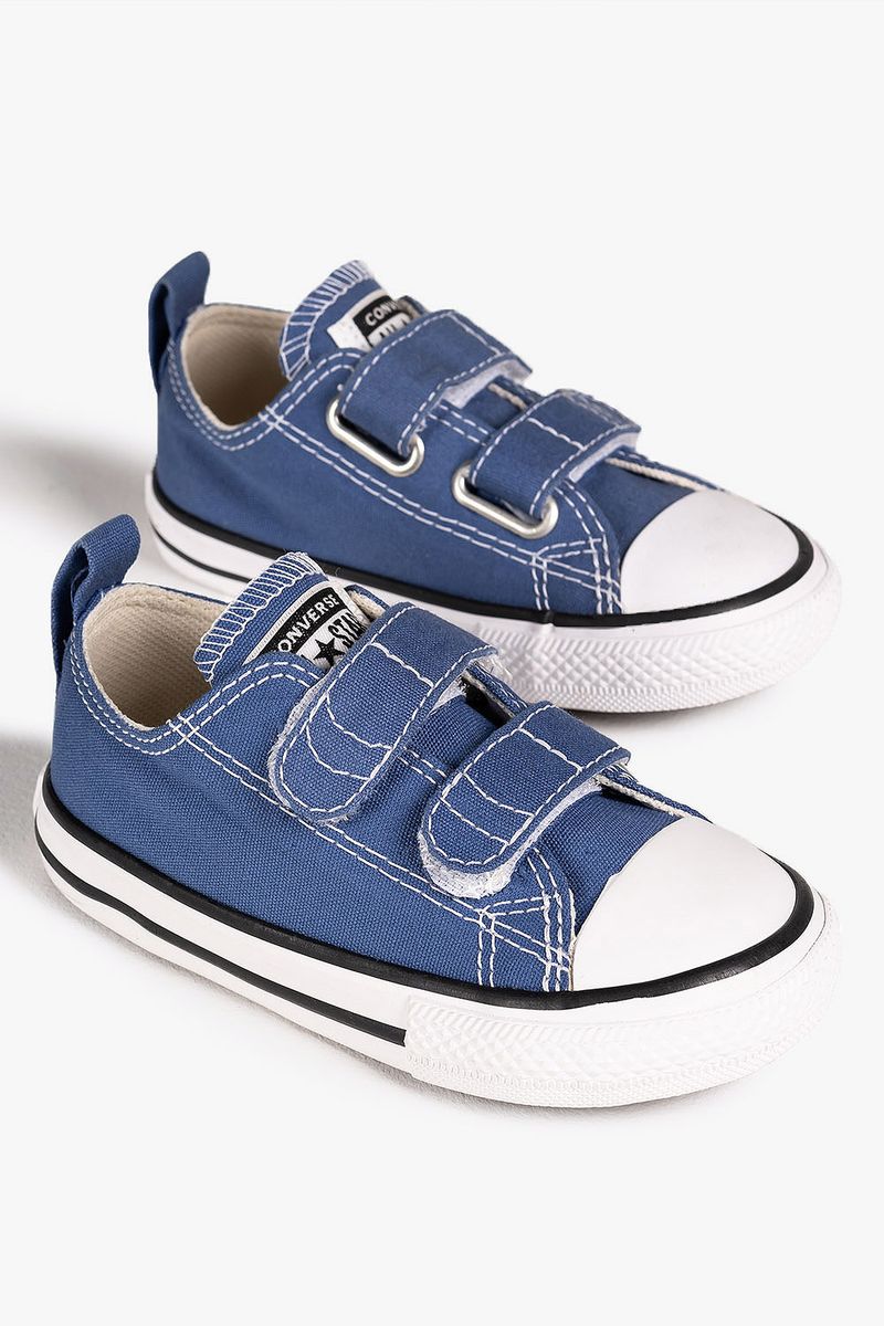 Tênis Infantil Masculino Converse Chuck Taylor All Star Branco - Compre  Agora