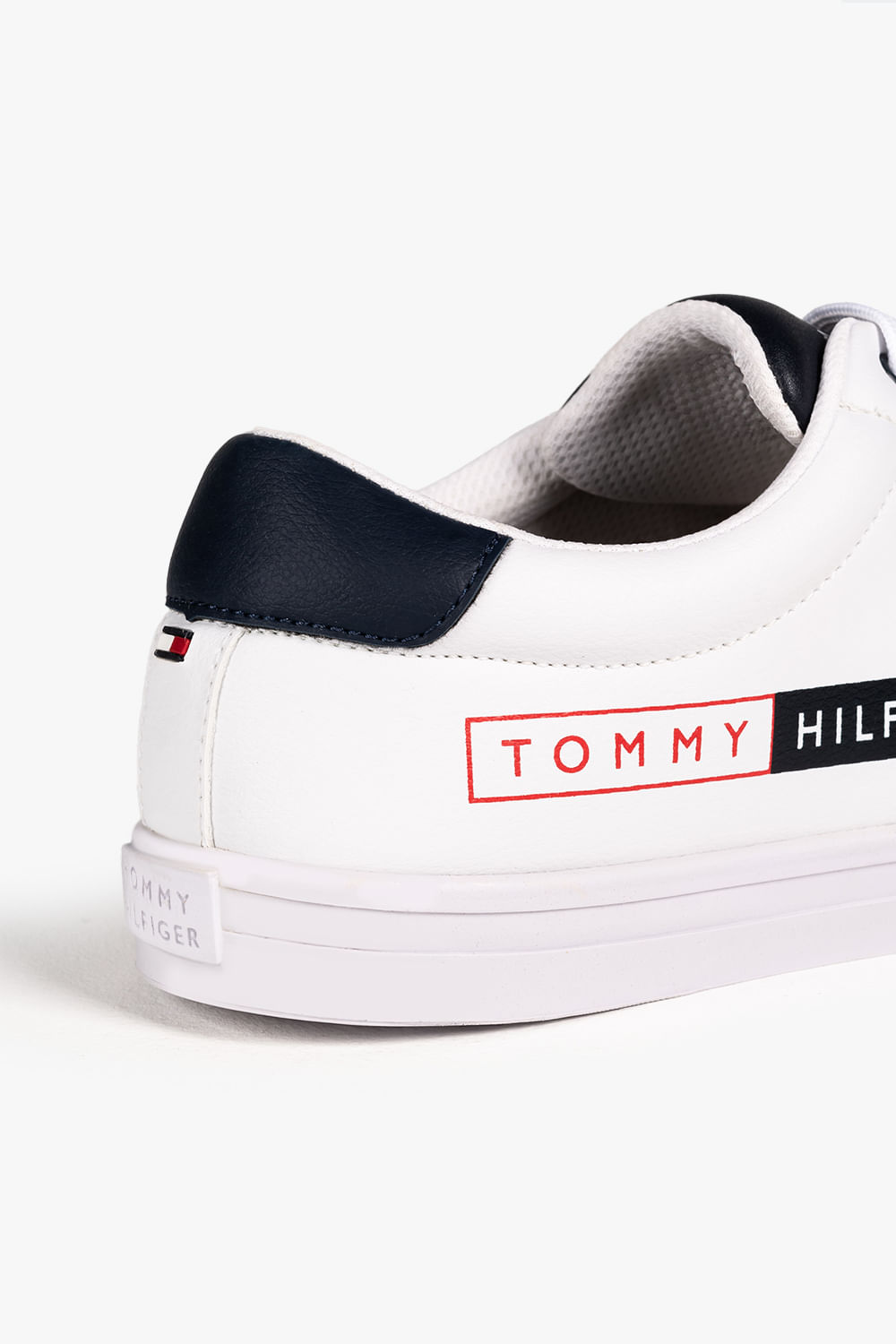 Tênis Tommy Hilfiger Masculino Couro Hockney 12Y Box Sneaker Branco