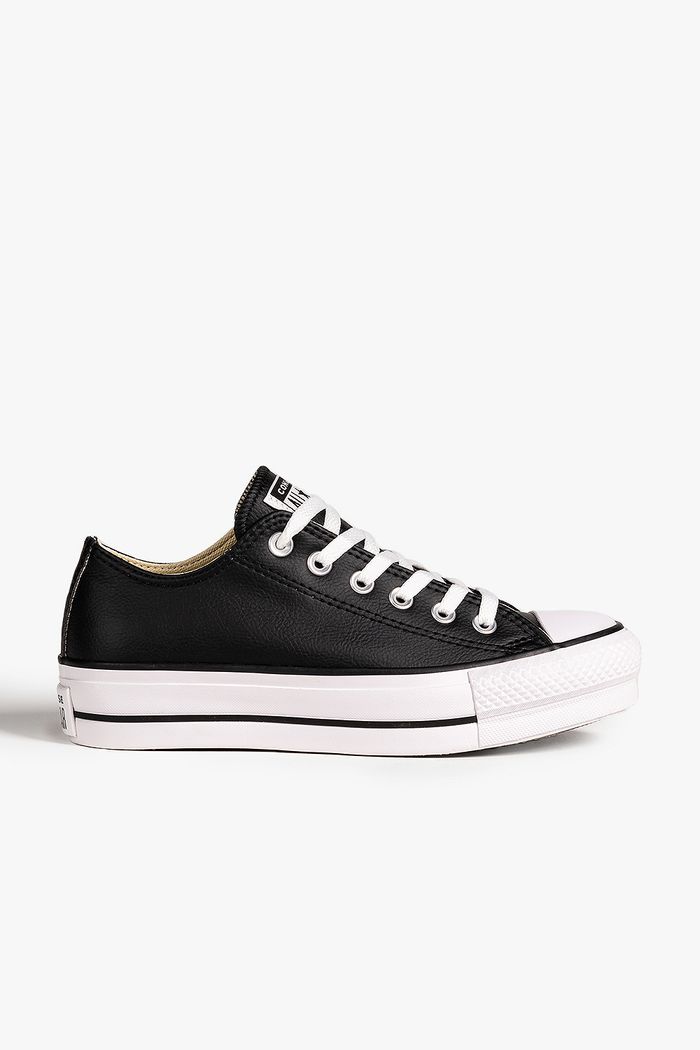 Tênis Converse All Star Chuck Taylor Lift Plataforma Couro