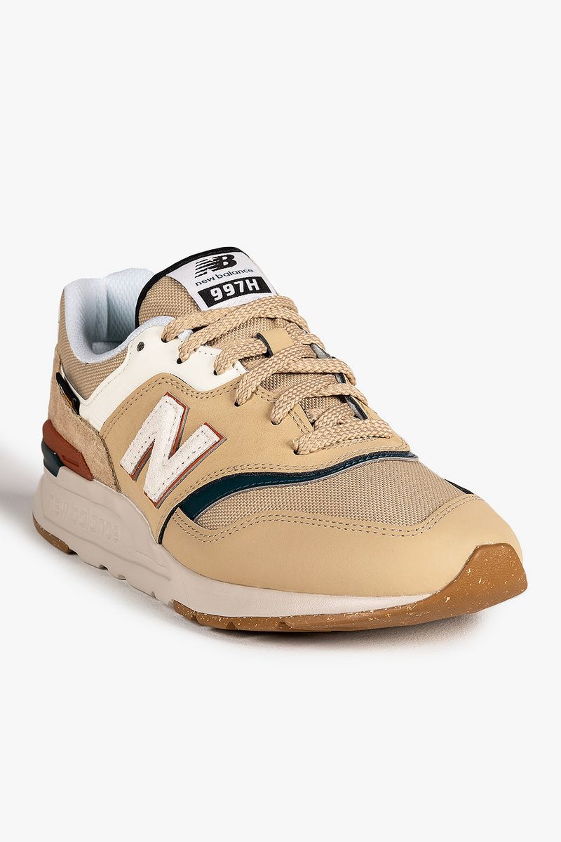 New balance 997 hot sale couro