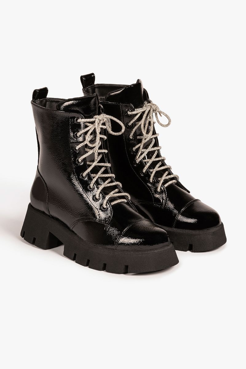 Bota coturno feminina store 2019