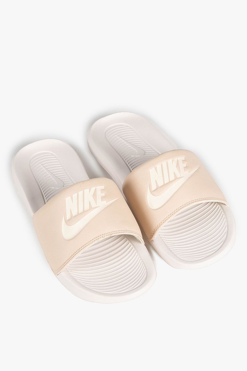 Beige store nike slides