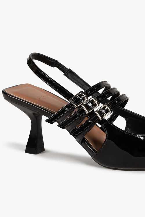 Scarpin Feminino Slingback De Boneca Mundial Poliane