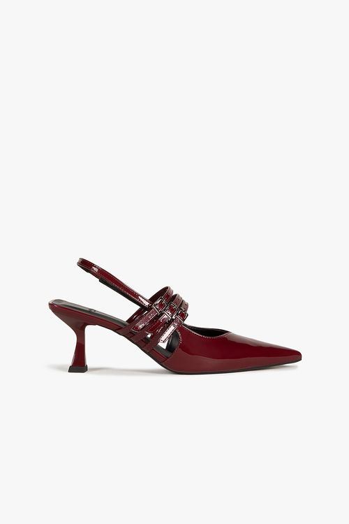 Scarpin Feminino Slingback De Boneca Mundial Poliane