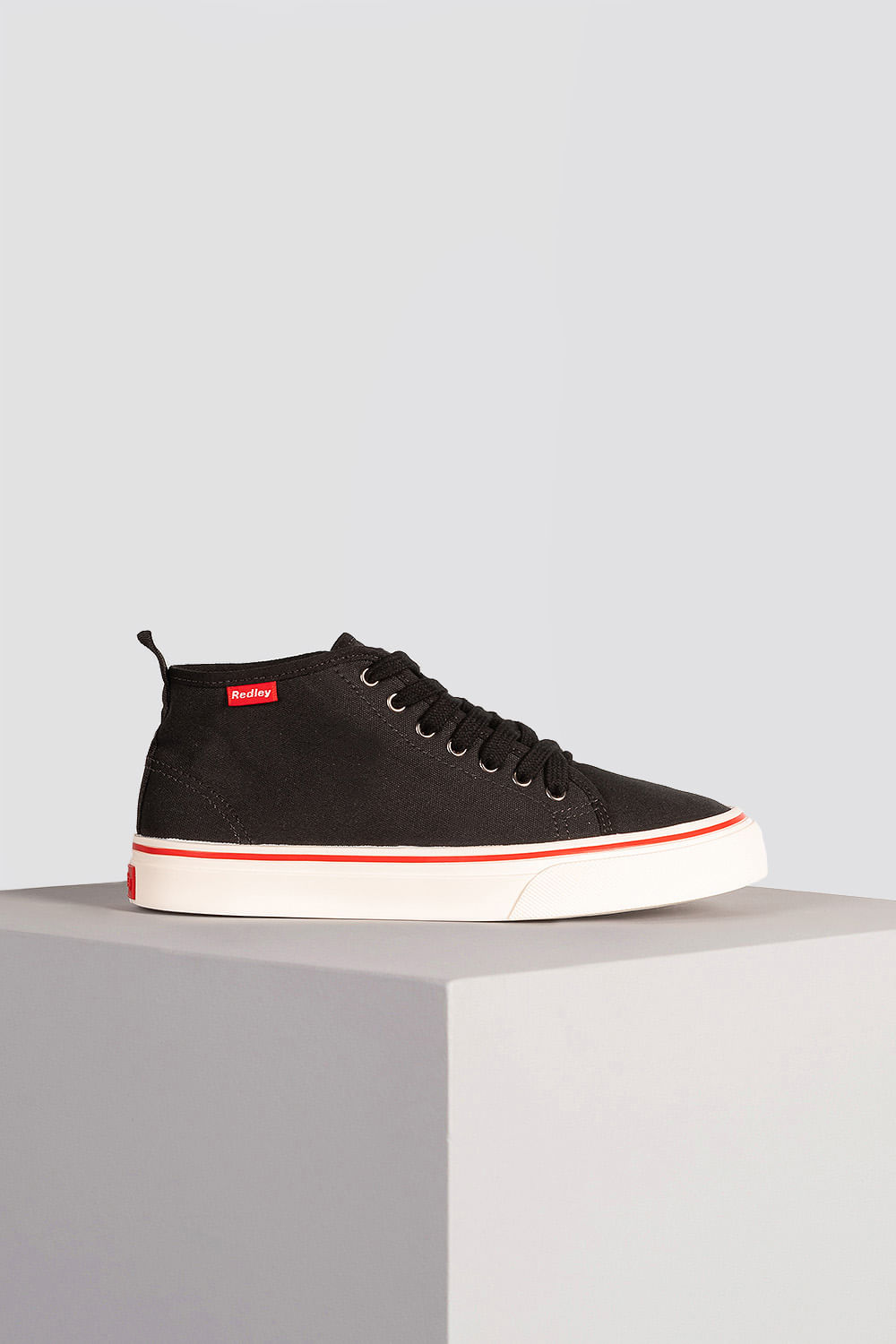 Tênis Redley Streetskate Originals Cano Alto Masculino - PRETO