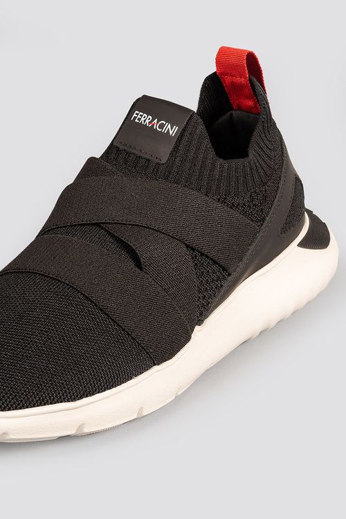 Sneaker Masculino Ferracini Slip On Knit Elektra Colors