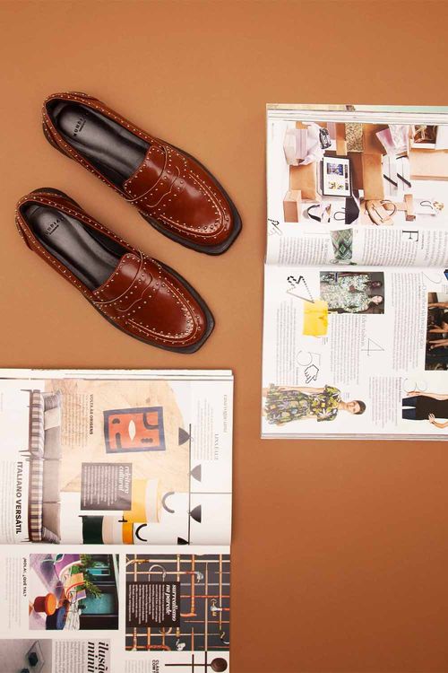 Mocassim Feminino Loafer Mundial Grazziela