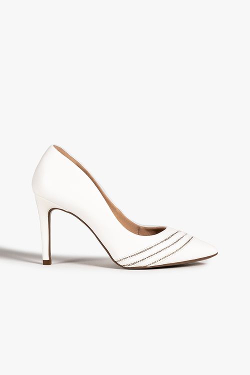 Scarpin Feminino Salto Alto Mundial Cryne