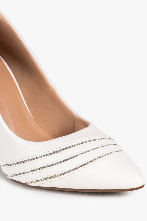 Scarpin Feminino Salto Alto Mundial Cryne
