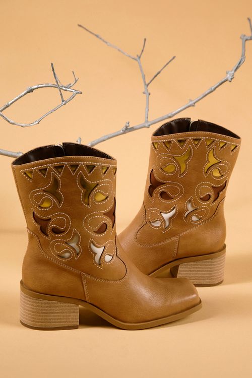 Bota Feminina Cano Médio Mundial Annie