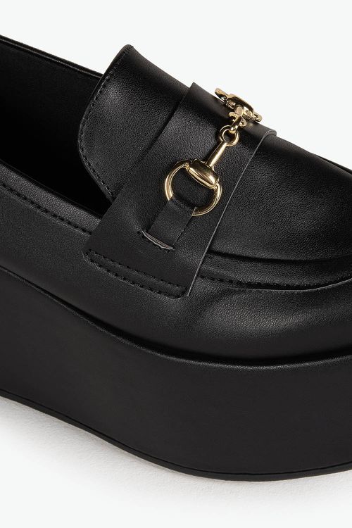 Mocassim Feminino Plataforma Loafer Mundial Kethlen