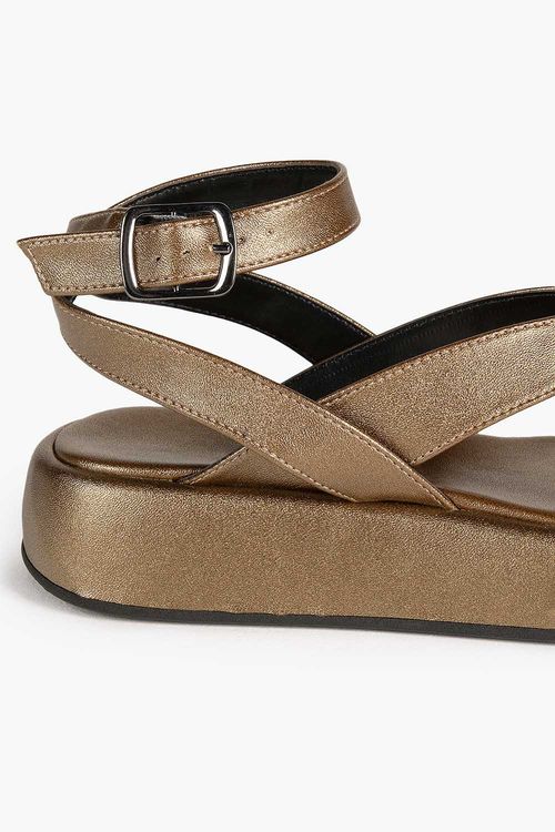 Sandália Feminina Flatform Mundial Rozane
