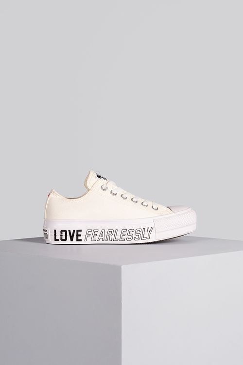 Tênis Converse All Star Lani Off White