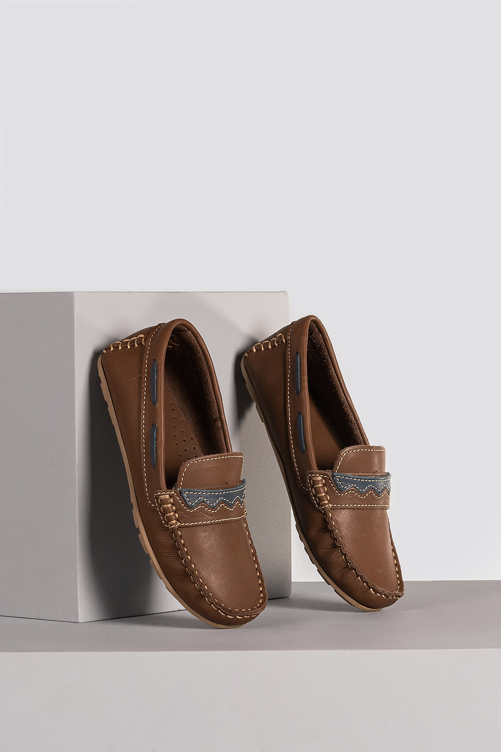 Sapato Infantil Mocassim Davy Finobel Mundial - CR WHISKY