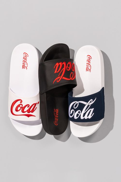 Chinelo Unissex Slide Coca Cola