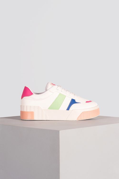 Tênis Feminino Plataforma Flyce Mundial