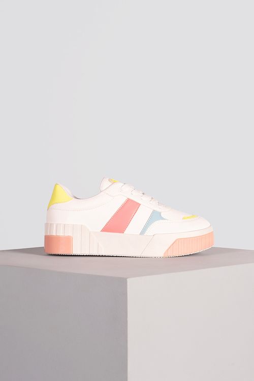 Tênis Feminino Plataforma Flyce Mundial