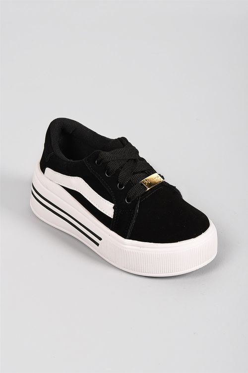 Tênis Infantil Plataforma Menina Fashion Colly