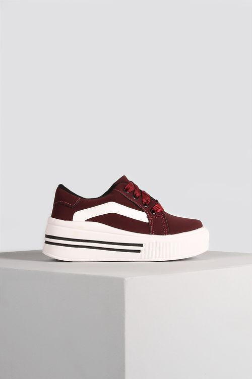 Tênis Infantil Plataforma Menina Fashion Colly