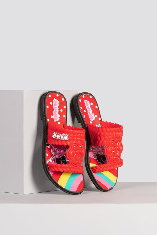 Chinelo Infantil Slide Grendene Minnie Mini Geladeira