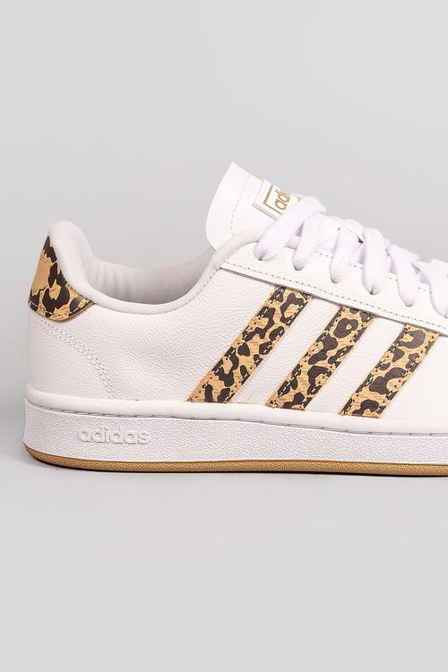 Tênis Adidas Grand Court Leopard