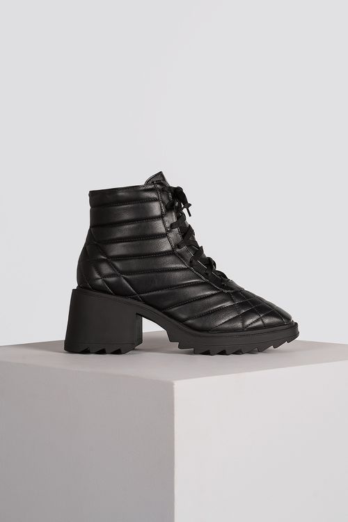 Bota Feminina Coturno Glosy Mundial