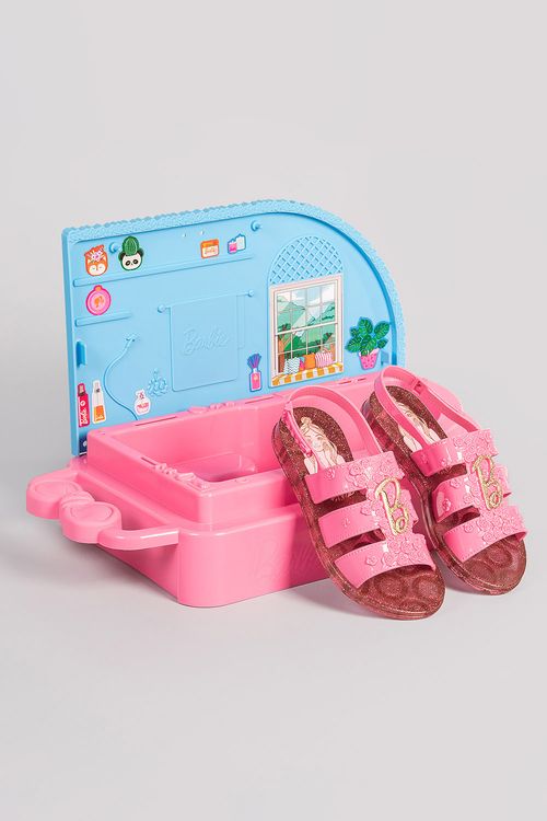 Sandália Infantil Grendene Barbie Spa