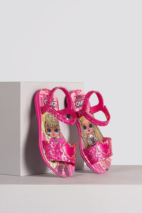 Sandália Infantil LOL OMG com Boombox Grendene