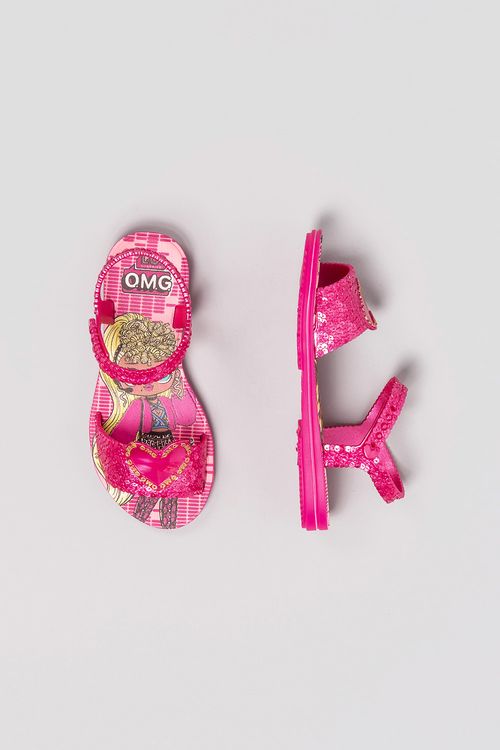 Sandália Infantil LOL OMG com Boombox Grendene