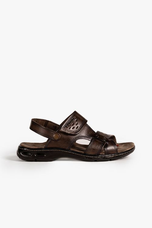 Sandália Masculina Papete Pegada Cravo
