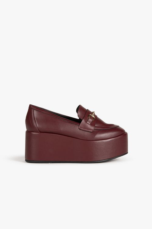 Mocassim Feminino Plataforma Loafer Mundial Kethlen