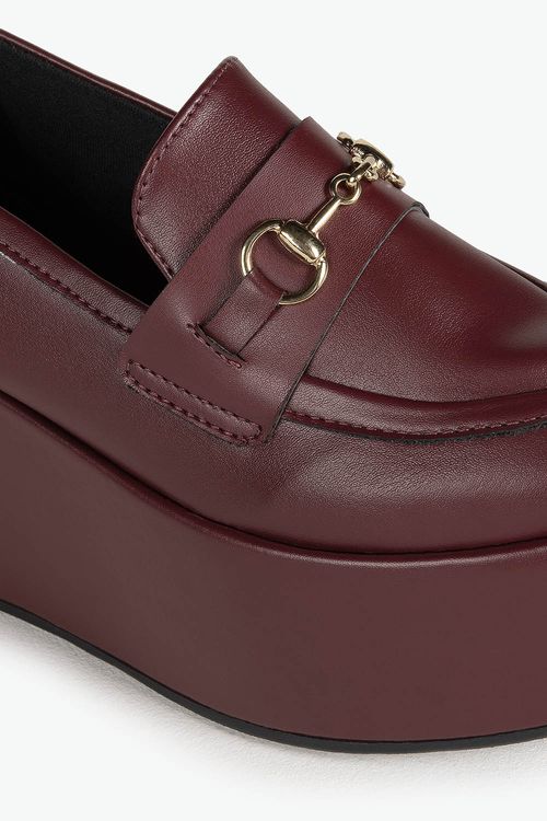 Mocassim Feminino Plataforma Loafer Mundial Kethlen