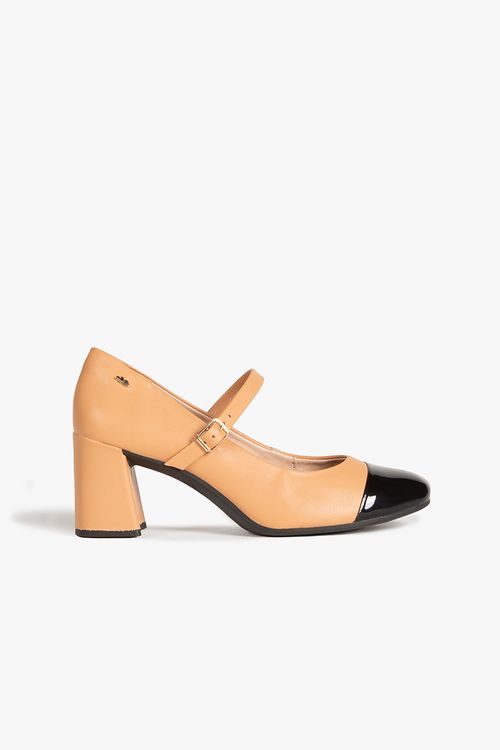 Sapato Feminino De Boneca Salto Alto Dakota Eleanora