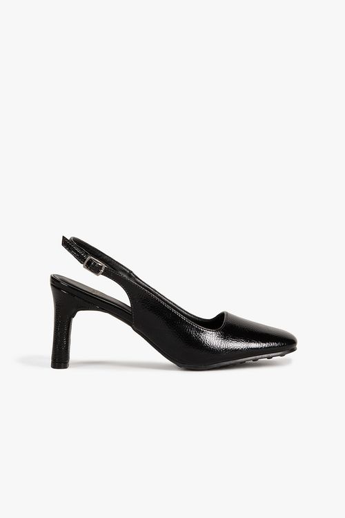 Sapato Feminino Slingback Salto Alto Mundial Walkiria
