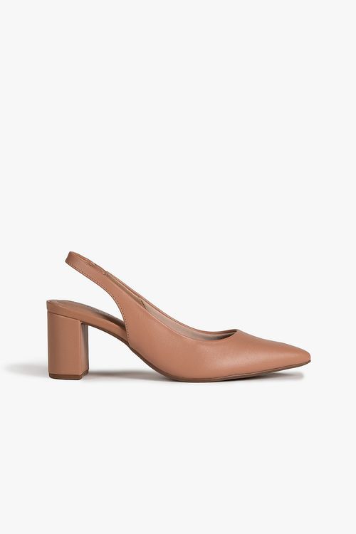 Sapato Feminino Slingback Salto Alto Beira Rio Marya