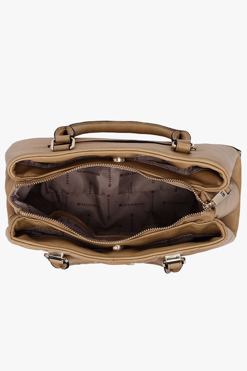 Bolsa Média Satchel Feminina Wj Guslin