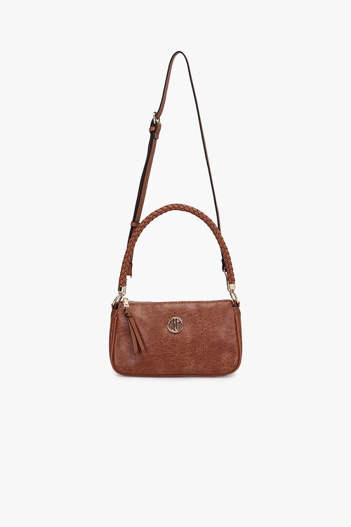 Bolsa Média Satchel Feminina Wj Rolete