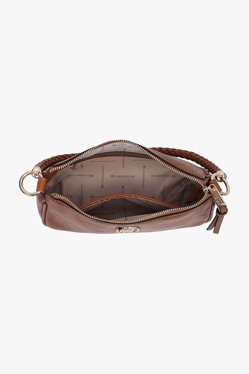 Bolsa Média Satchel Feminina Wj Rolete