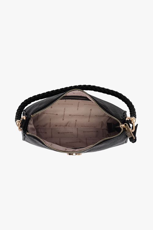 Bolsa Média Satchel Feminina Wj Rolete