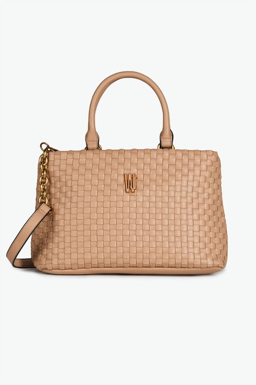Bolsa Média Satchel Feminina Wj Melanie