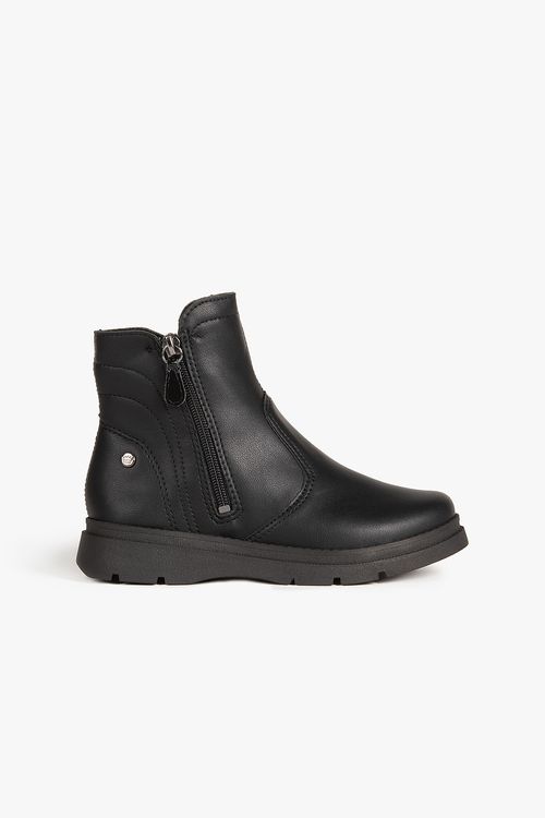 Bota Infantil Tratorada Cano Curto Pink Cats Lucita