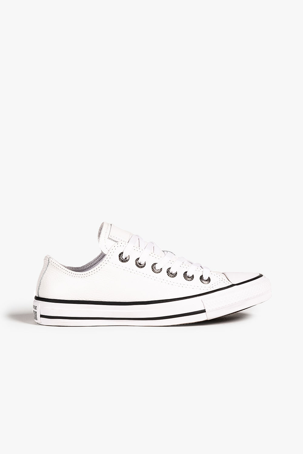Tênis Converse All Star Chuck Taylor Leather - BRANCO