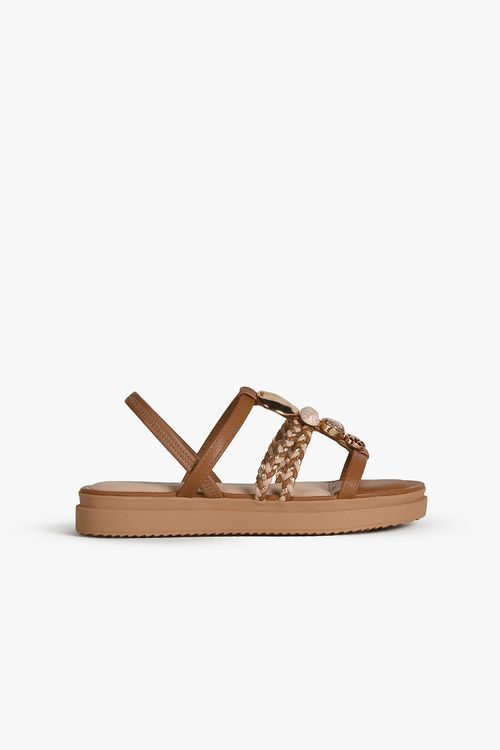 Sandália Feminina Flatform Dakota Elisane