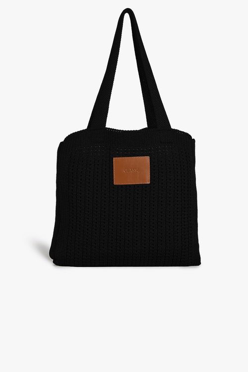 Bolsa Bag Feminina Classe Crochê Lila