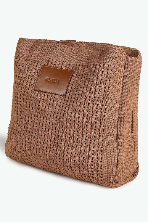 Bolsa Bag Feminina Classe Crochê Lila