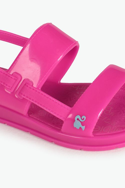Sandália Infantil Rasteira Grendene Barbie Color Mochi